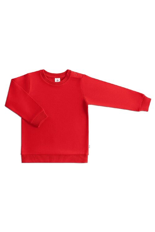 2025ZR | Kids Sweatshirt - Brick Red