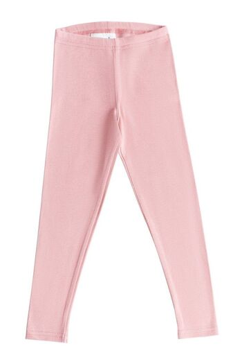 2051VR | Legging enfant - vieux rose 1