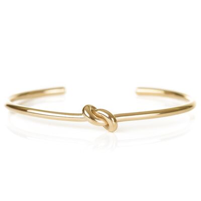 Knotted Cuff - 18k Gold