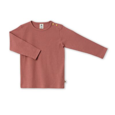 2068 WR | Ripp-Shirts - Dunkel Mauve