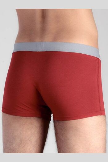 2121-02 | Short Boxer Homme - Rouge 2