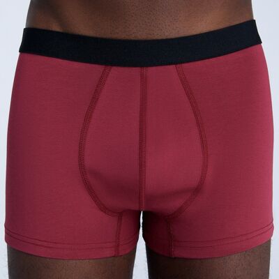 2121-079 | Shorts tipo baúl para hombre - Rojo tibetano