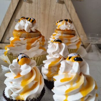 Savon cupcake aux abeilles 4