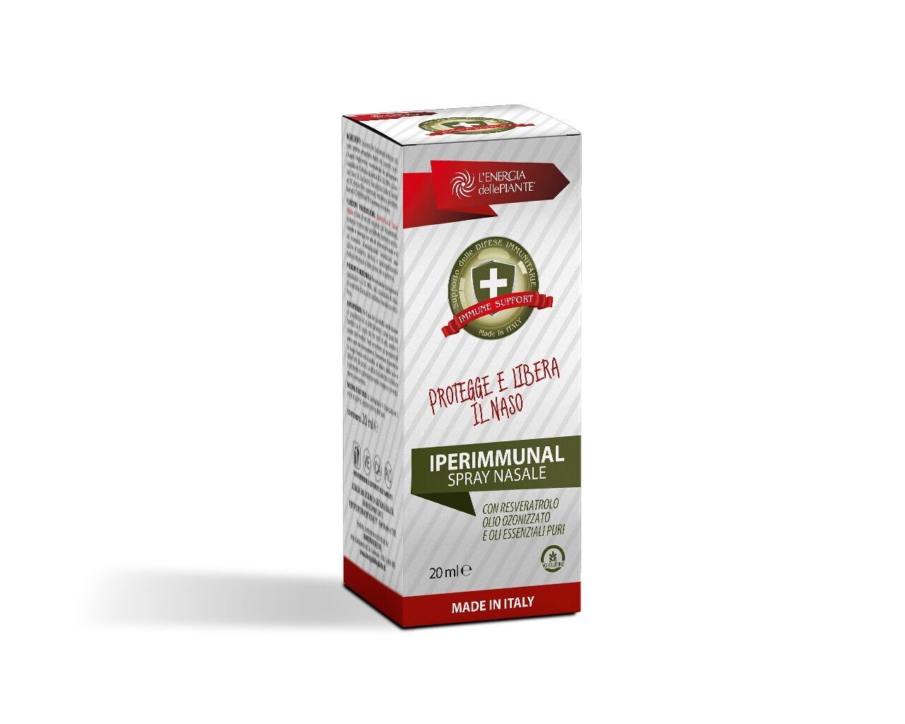 Iperimmunal Nasal Spray descongestión nasal y vías respiratorias superiores