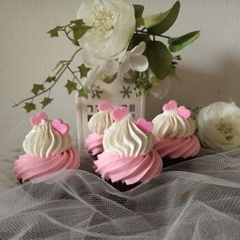 savon cupcake mignon coeurs roses 4