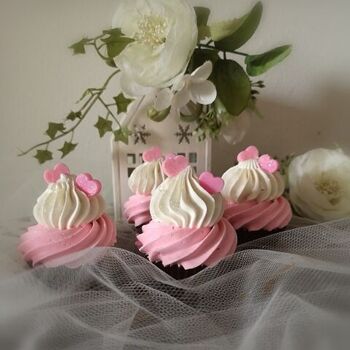 savon cupcake mignon coeurs roses 7