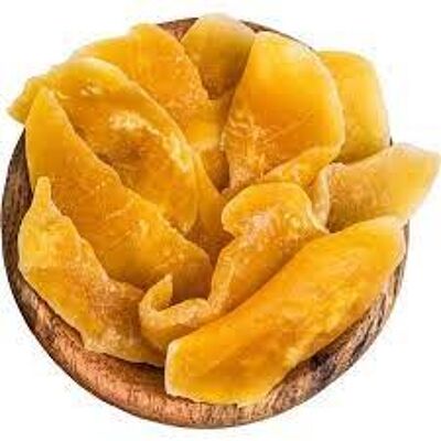 A GRANEL: Tiras de mango seco orgánico* - cubo de 1,7 kg