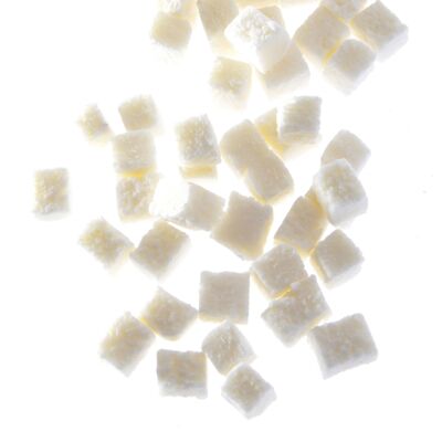 SFUSO: Cubetti di cocco 10/10 mm teneri (poco dolci) - secchiello da 2 kg