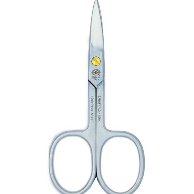 Modern shape nail scissors, stainless steel