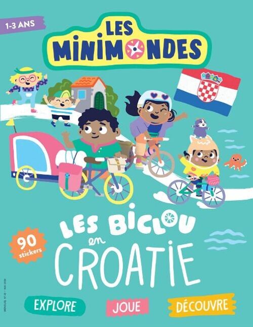 NOUVEAU ! Croatie - Magazine d'activités pour enfant 1-3 ans - Les Mini Mondes