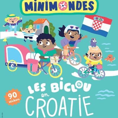 NEW ! Croatia - Activity magazine for children 1-3 years old - Les Mini Mondes