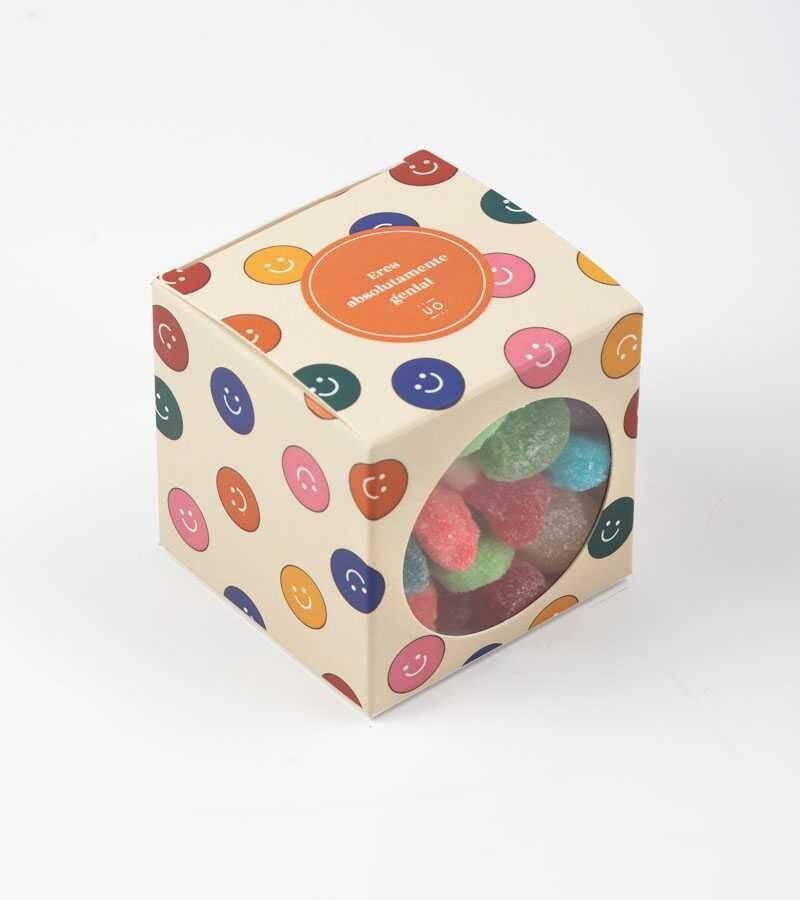 Boîte à bonbons "Tu es absolument géniale"