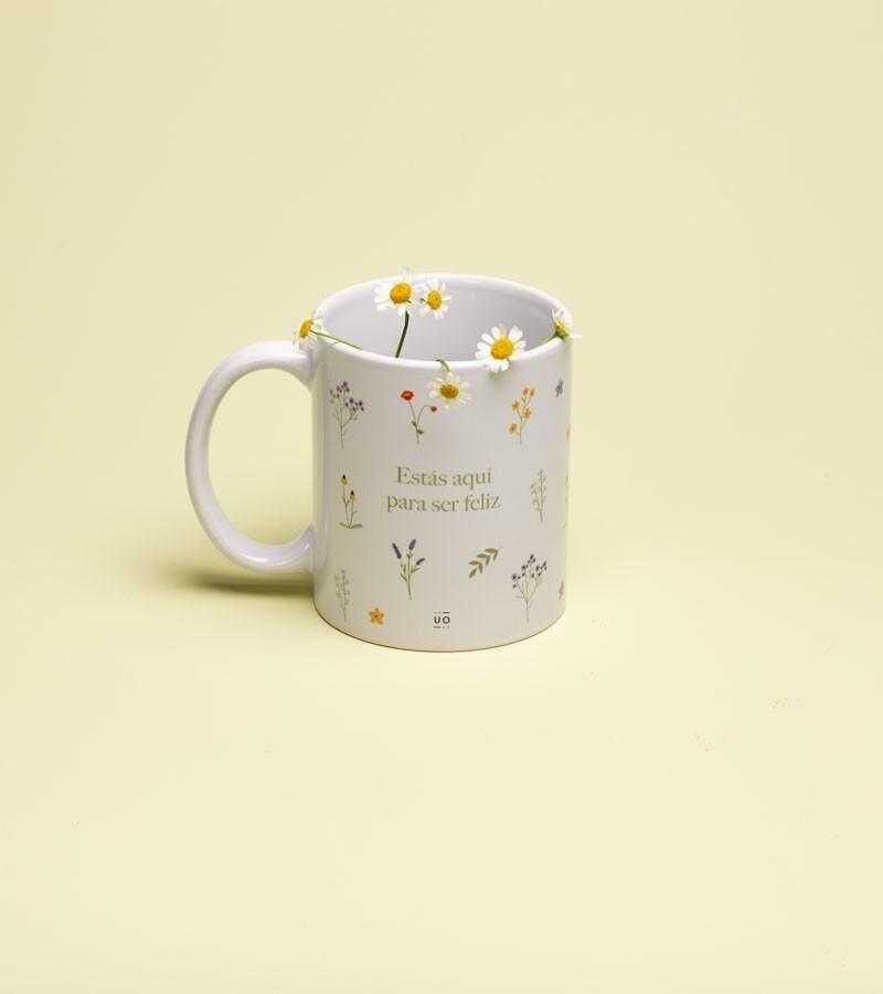 Mug "Tu es là pour être heureux"