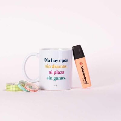 Mug "There are no oppositions without dramas"