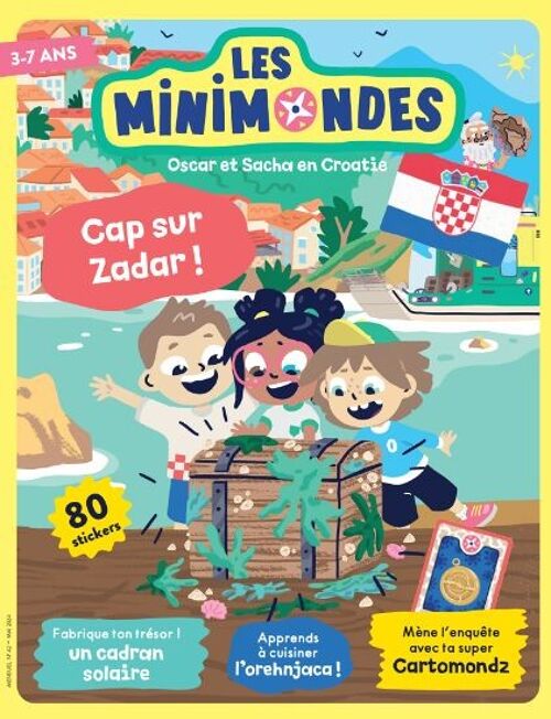 NOUVEAU ! Croatie - Magazine d'activités pour enfant 3-7 ans - Les Mini Mondes