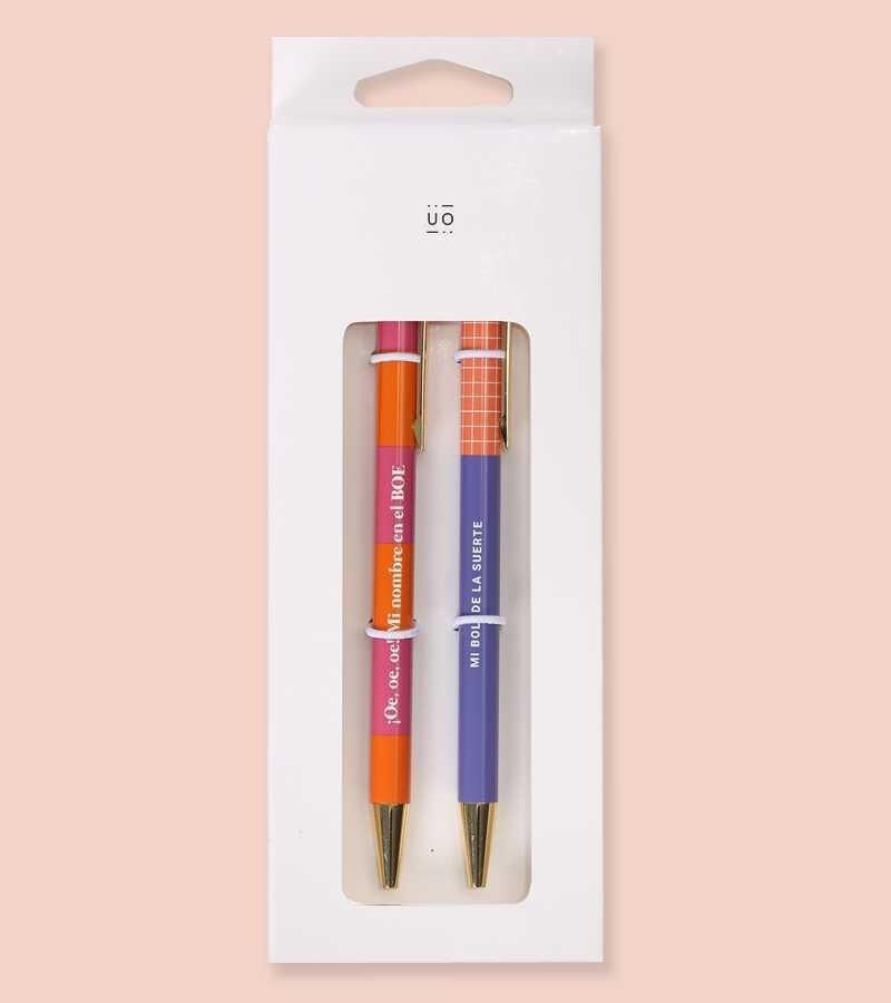 Coffret stylos "Lucky Opoboli"
