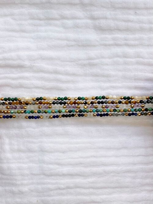 Bracelets Tiny Stones - Good Vibes 🌸