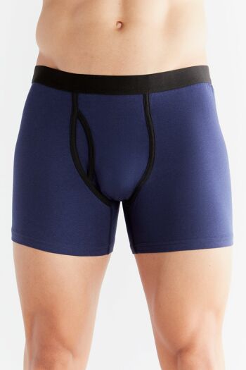 2131-08 | Boxer homme - bleu foncé 1