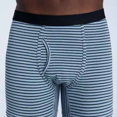 2131-083 | Men's Boxer Shorts - Agave/Navy/Grey Blue
