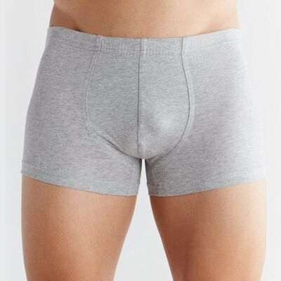 2141-03 | Pantalón corto retro para hombre - gris melange