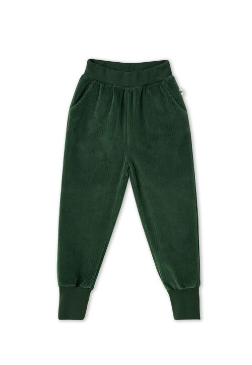 2172 TL | Kinder Cordhose schmaler Bund - Tannennadel