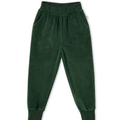 2172 TL | Children's corduroy trousers narrow waist - pine needle