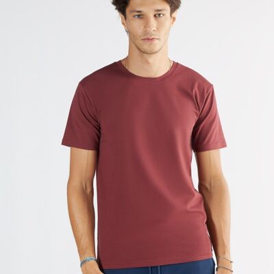 2218-030 | Men's Basic T-Shirt - Bordeaux