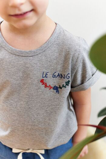 T-Shirt Dédé ## Le Gang Gris Chiné 2