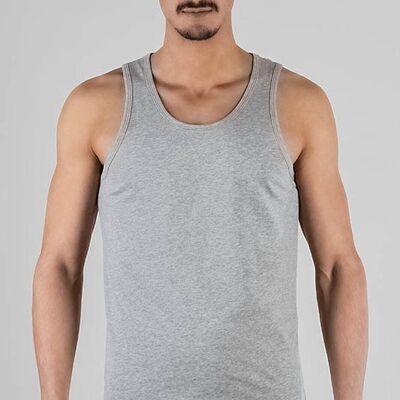 2221-03 | Débardeur/sous-vêtement homme - gris chiné