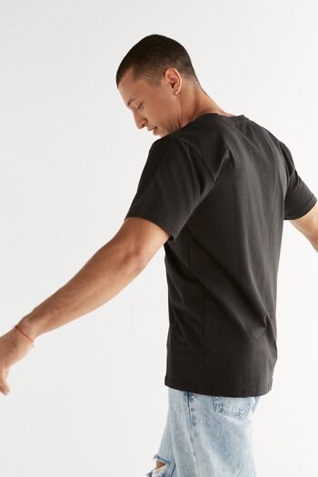 2224-021 | T-Shirt Flammé Homme - Noir 3