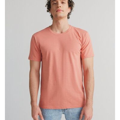 2224-053 | Men's T-Shirt Flammé - Salmon Red