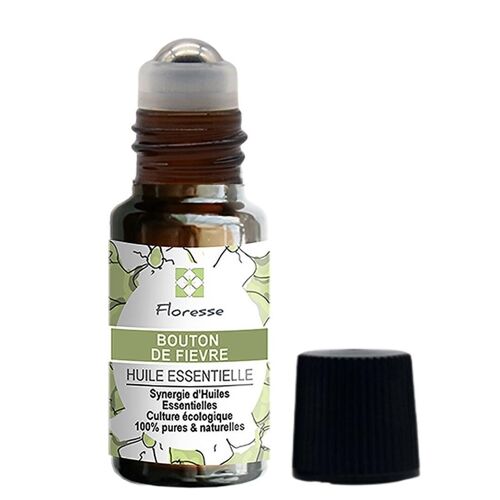 BOUTON DE FIÈVRE - Mélange d'Huiles essentielles - Roll-on - 10 ML