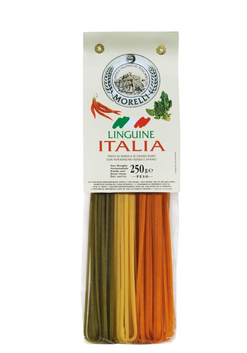 Pasta Artigianale di semola italiana Linguine Italia g.250