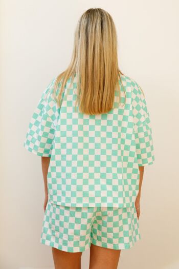 Pyjama coton BIO - Damier 6