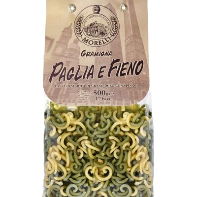 Italian Artisan Pasta Gramigna Straw & Hay g.500