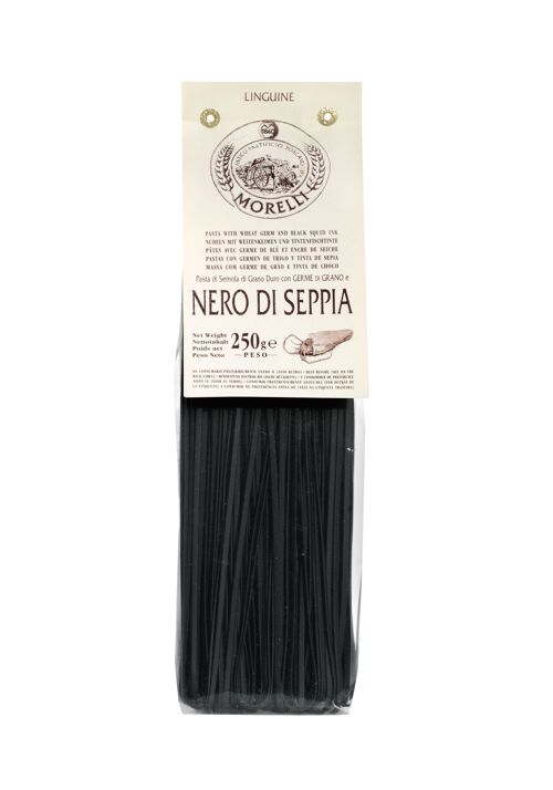 Pasta Artigianale Linguine al nero di seppia g.250