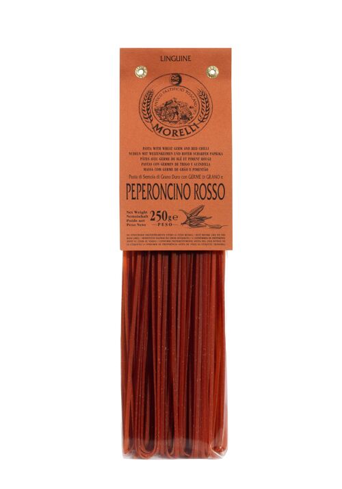 Pasta Artigianale Linguine al Peperoncino Rosso g.250