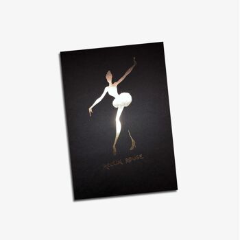 Affiche Moulin Rouge Paris® Officielle Danseuse silhouette C 4