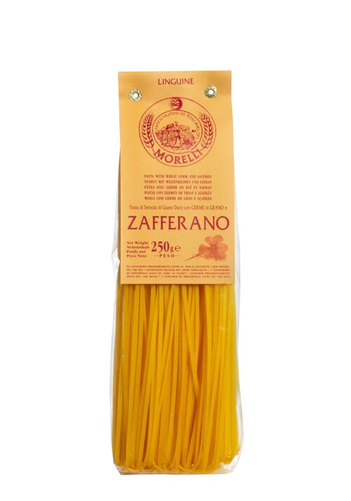 Pasta Artigianale Linguine allo Zafferano c/germe g.250