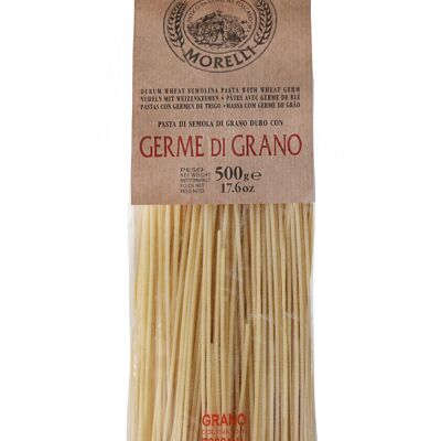 Pasta Artesanal Espaguetis con germen de trigo g.500