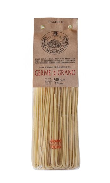 Spaghetti de pâtes artisanales au germe de blé g.500
