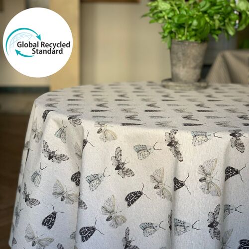 Round Tablecloth, Recycled Cotton, Printed | Nord Wings