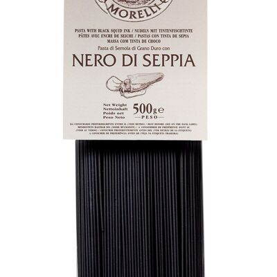 Handwerkliche Pasta-Spaghetti mit Tintenfischtinte g.500