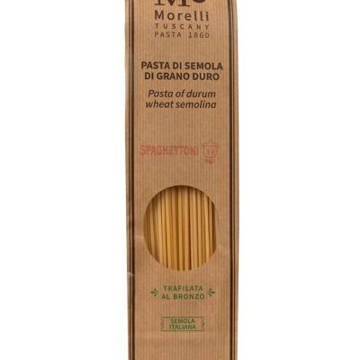 Spaghettoni de pasta artesanal 11 min.  italiano g.500