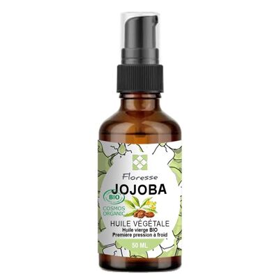 Olio vegetale di jojoba BIOLOGICO - 50 ml