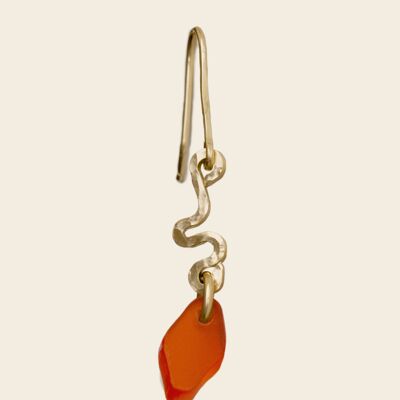 Livia earrings - Orange