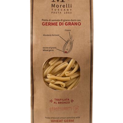 Artisan pasta Strozzapreti with Tuscan wheat germ 500 g