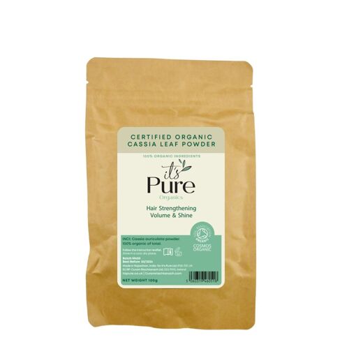 It's Pure Organic Neutral Cassia Herbal Hair Treatment 100g