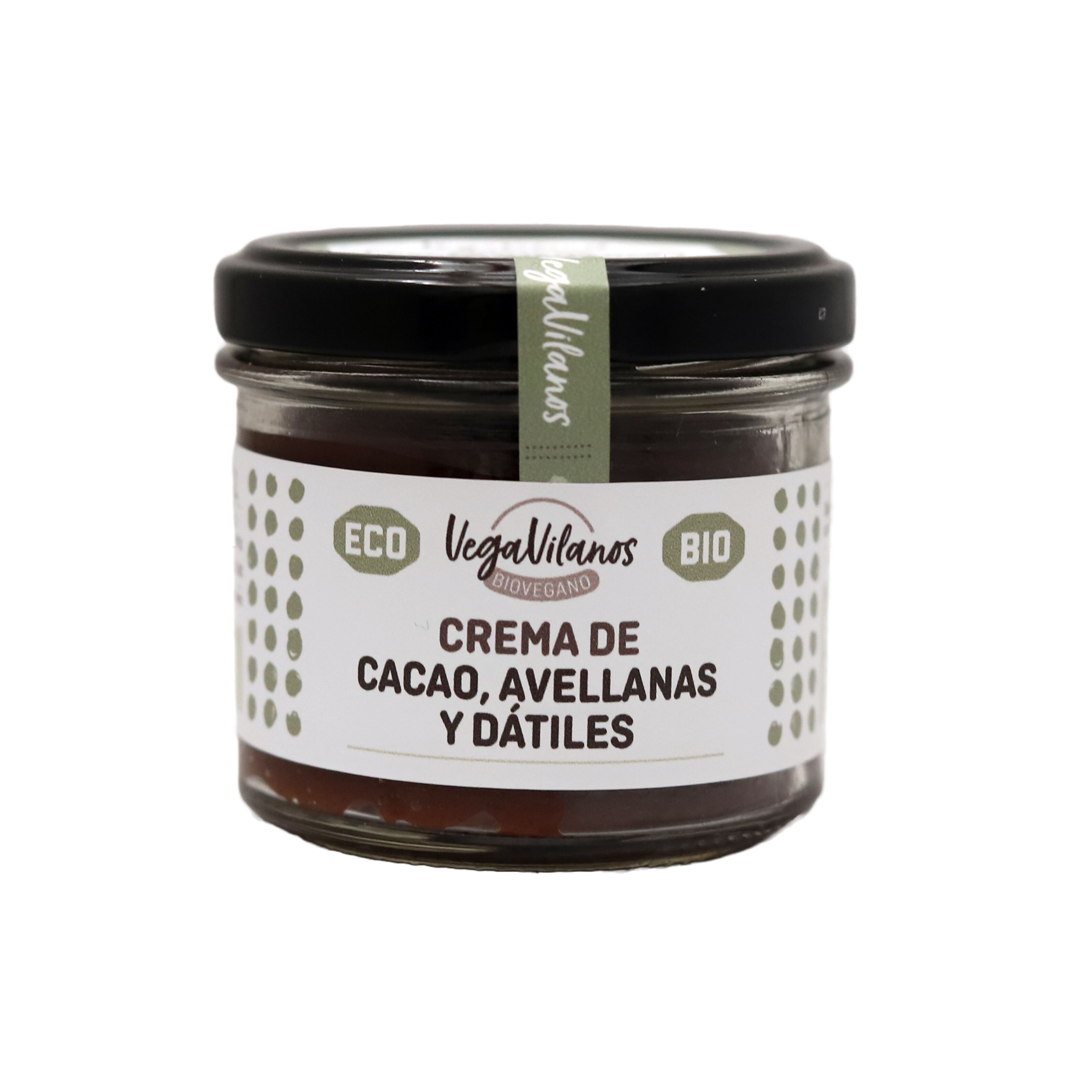 HAZELNUT, COCOA AND DATES CREAM ECO-100 GRAMS