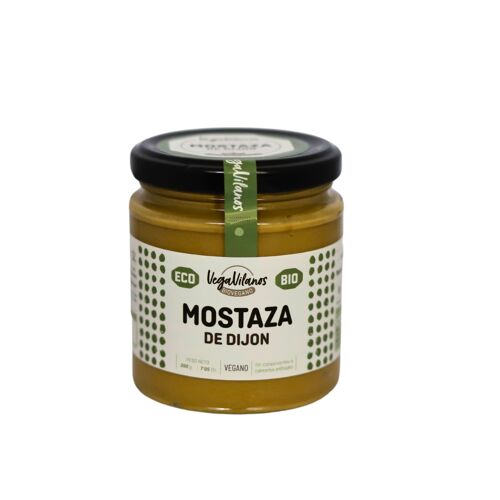 MOSTAZA DE DIJÓN ECO-200 GRAMOS